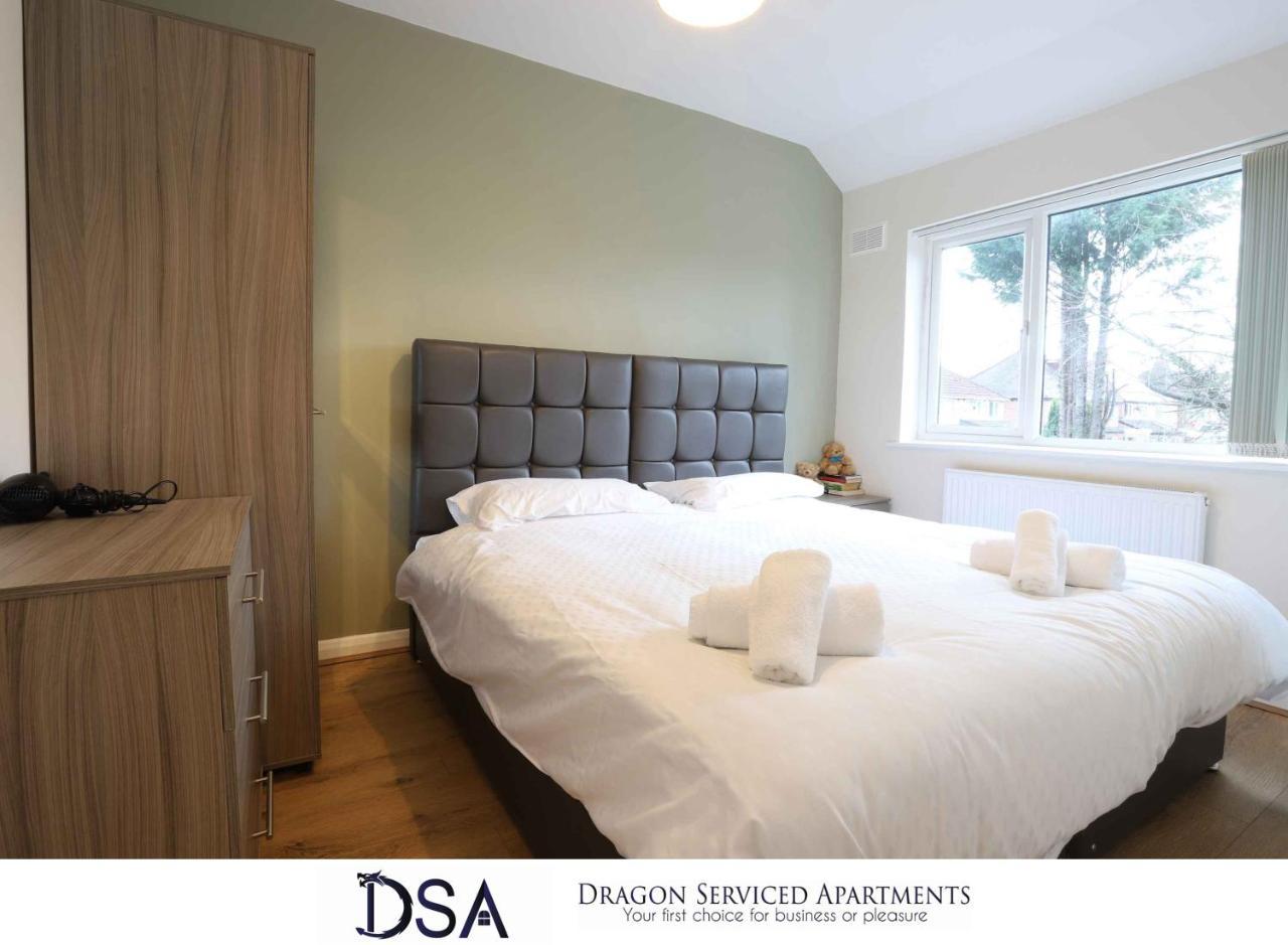 Solihull/Nec/Airport 3 Bedroom Semi-Detached House 伯明翰 外观 照片